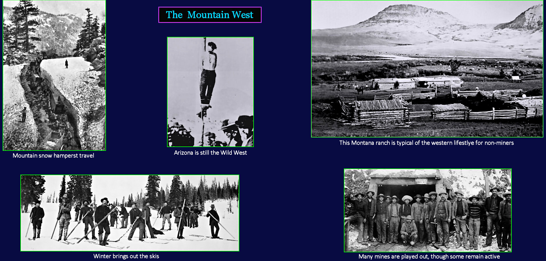 Mountain West, 1890